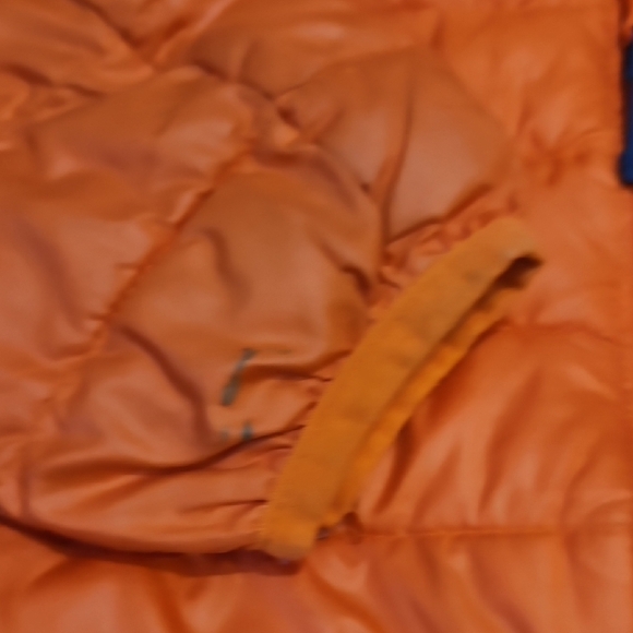 Primark Bright Orange Kids Puffer Jacket - Picture 5 of 7
